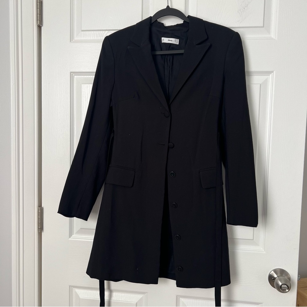 Mango Elegant Black Blazer Jacket
